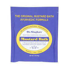 Mustard bath packet