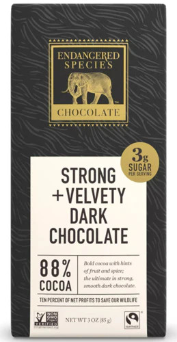 Chocolate Bars 3oz, Endangered Species