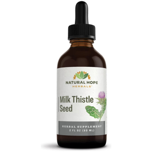 Organic Milk Thistle Seed 2oz, Natural Hope Herbals