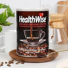 Low Acid Ground Coffee 12oz, Healthwise Coffee