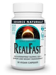 RealFast 60 veg capsules, Source Naturals
