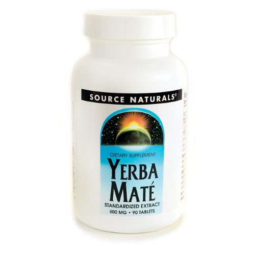 Yerba Mate - 600mg, 90 Tablets