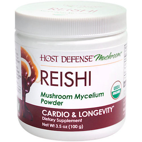 Organic, Reishi Mushroom Mycelium Powder (66 Servings)