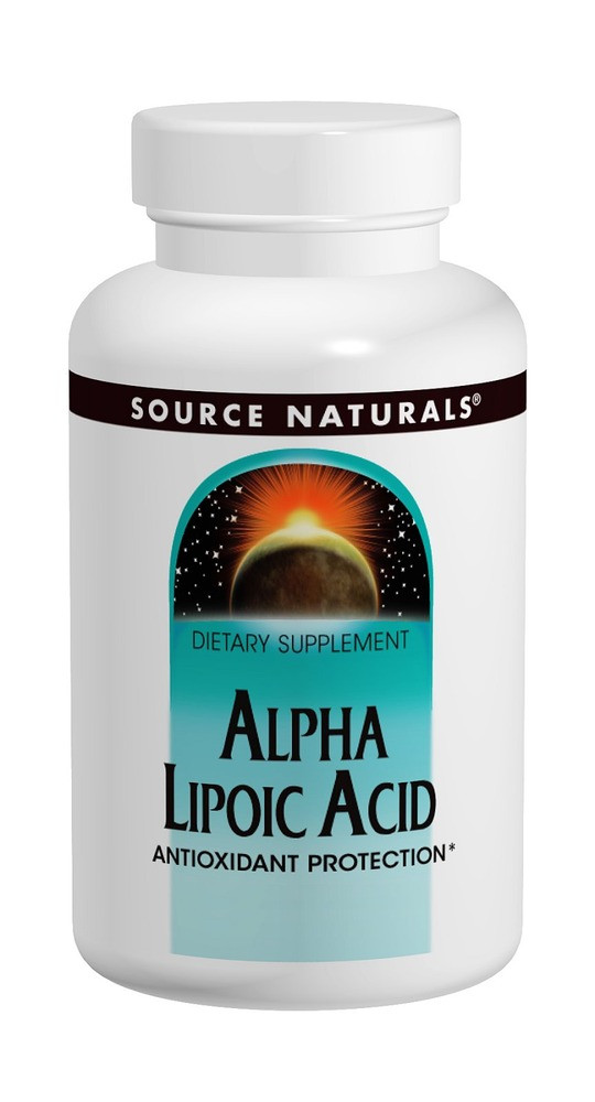 AlphaLipoic Acid 30 Tabs, Source Naturals