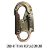 End-fitting replacement (when other option not available).