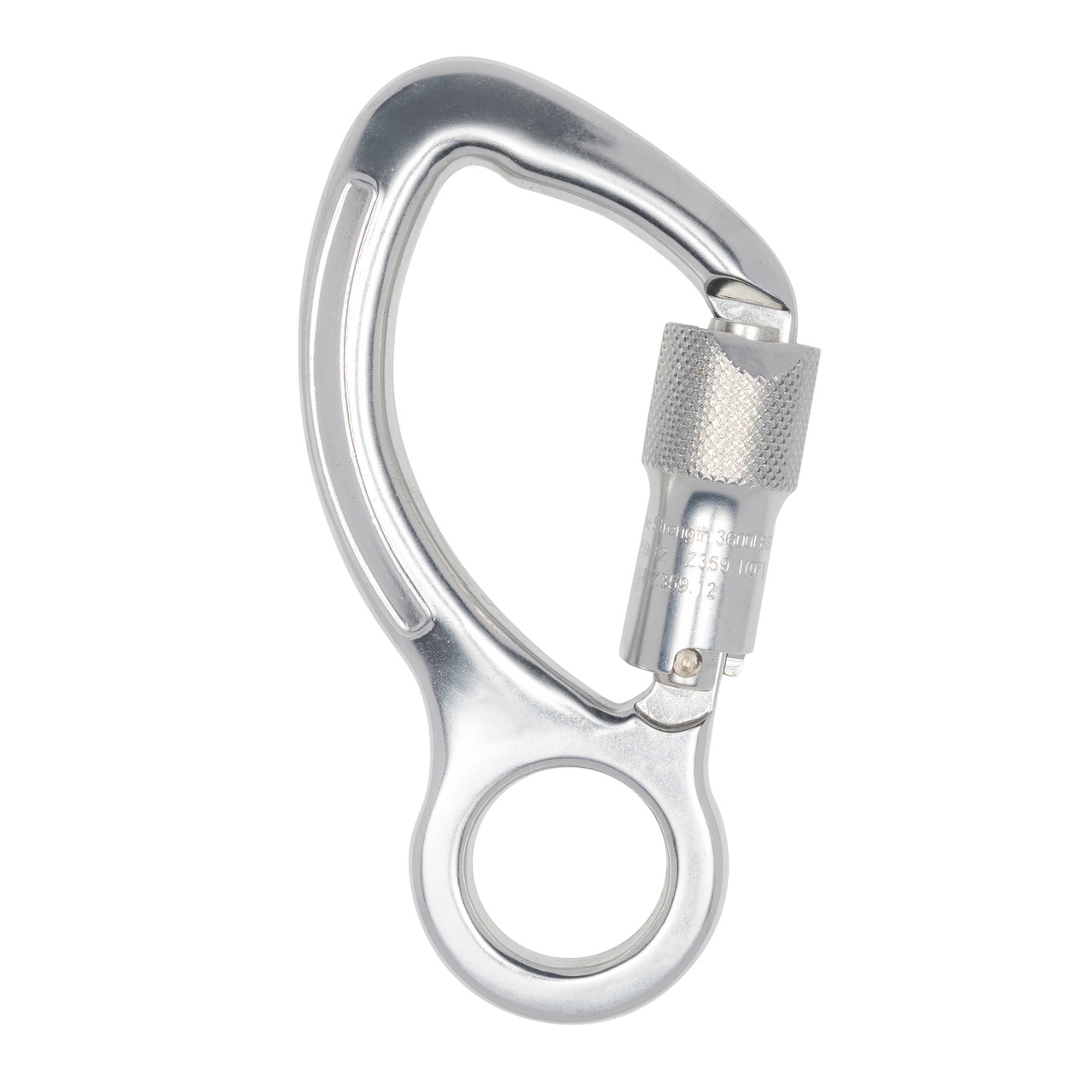 Forged Aluminum Carabiner w/ Captive Eye - Climbing Carabiners