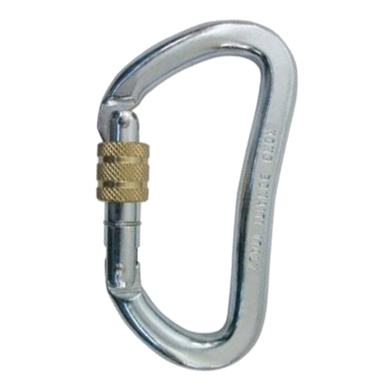 Details about   Heavy Duty D-Ring Screw Lock Outdoor Rock Climbing Clip Hook Carabiner Hardware 