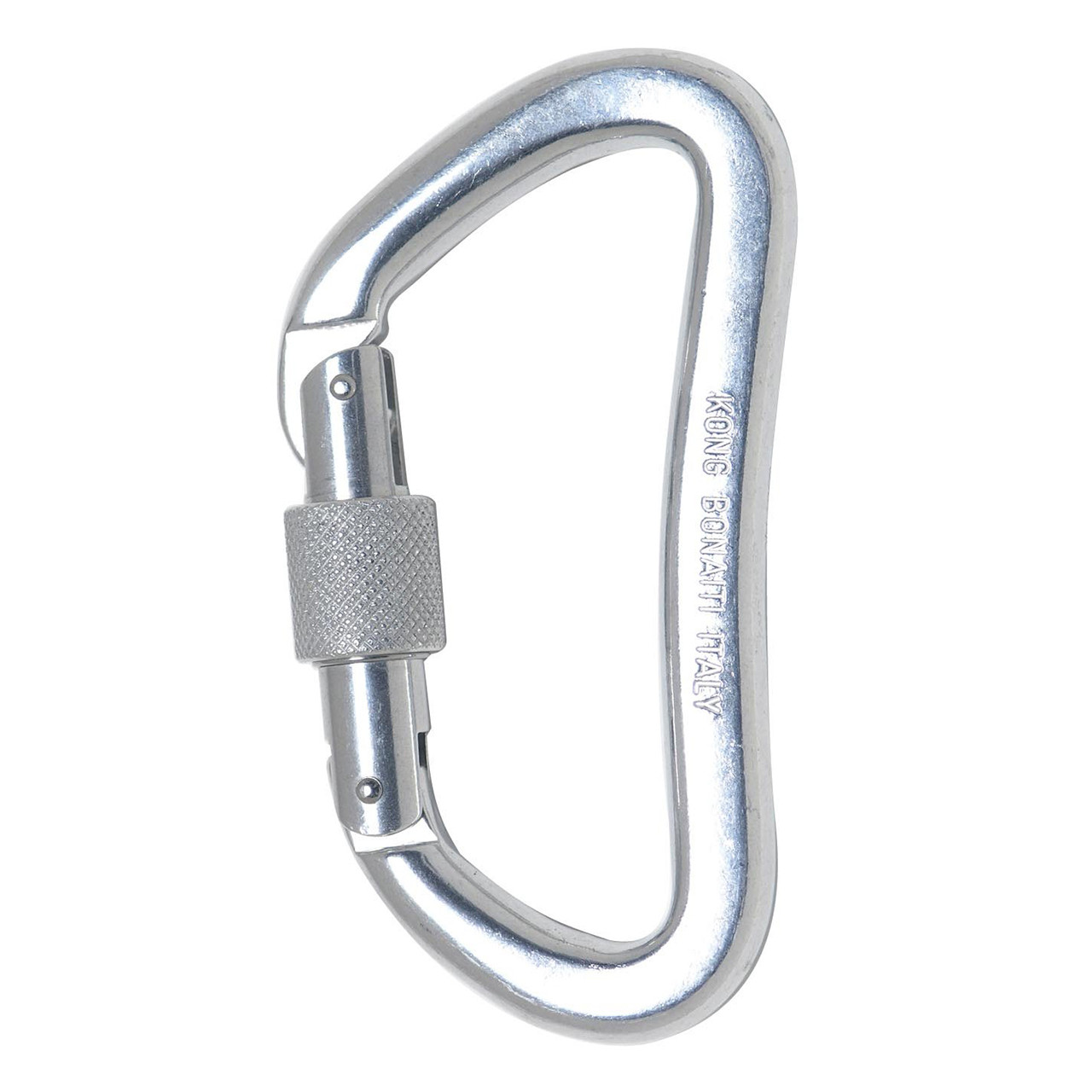 Heavy Duty D Screw Lock Alum Carabiner - Climbing Carabiners