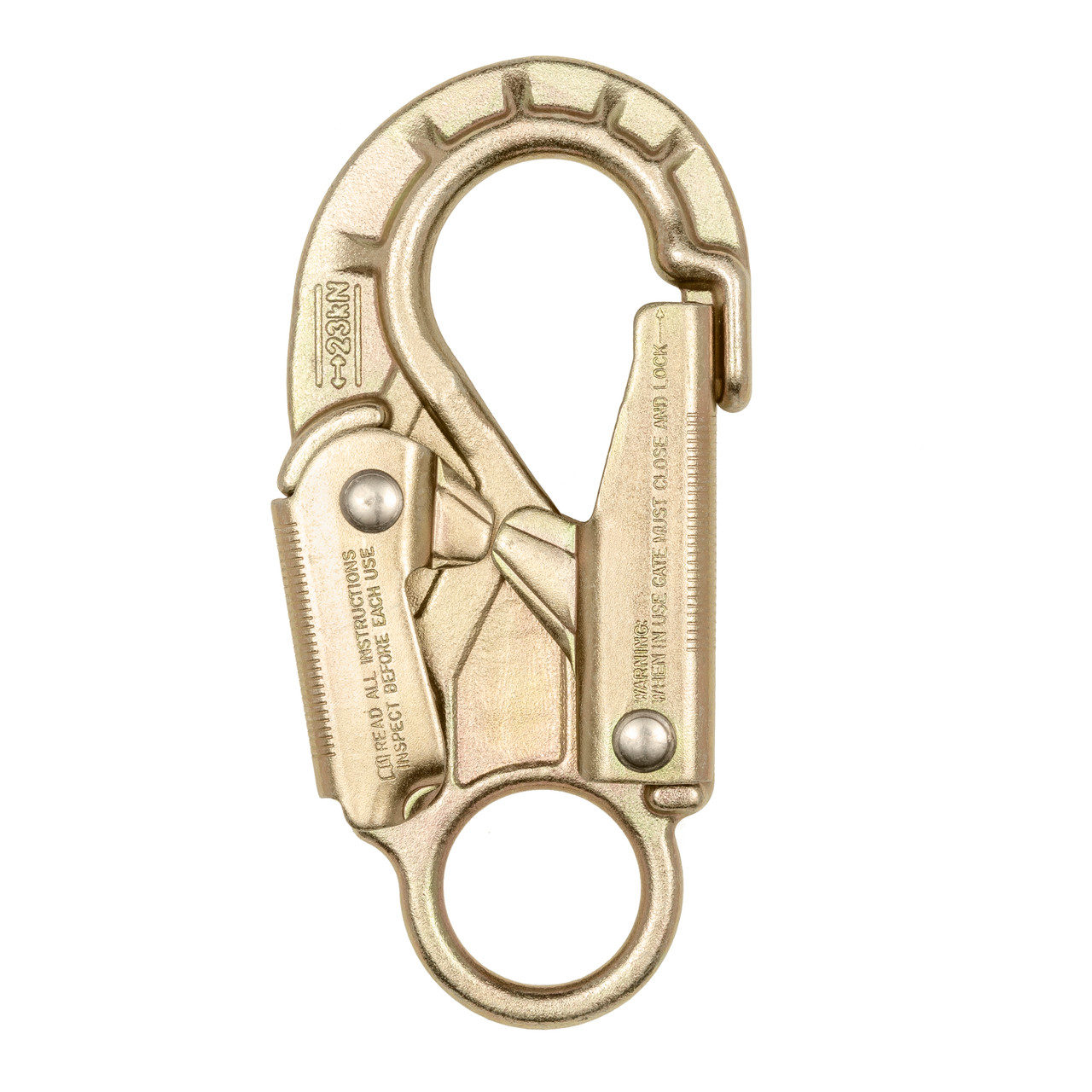 Yoke Rope Snap Hook  Forged Steel and Heat Treated - KwikSafety