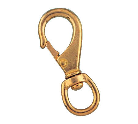 Brass Polished Swivel Snap by DuraBrite Rigging & Marine U.S. Rigging Supply