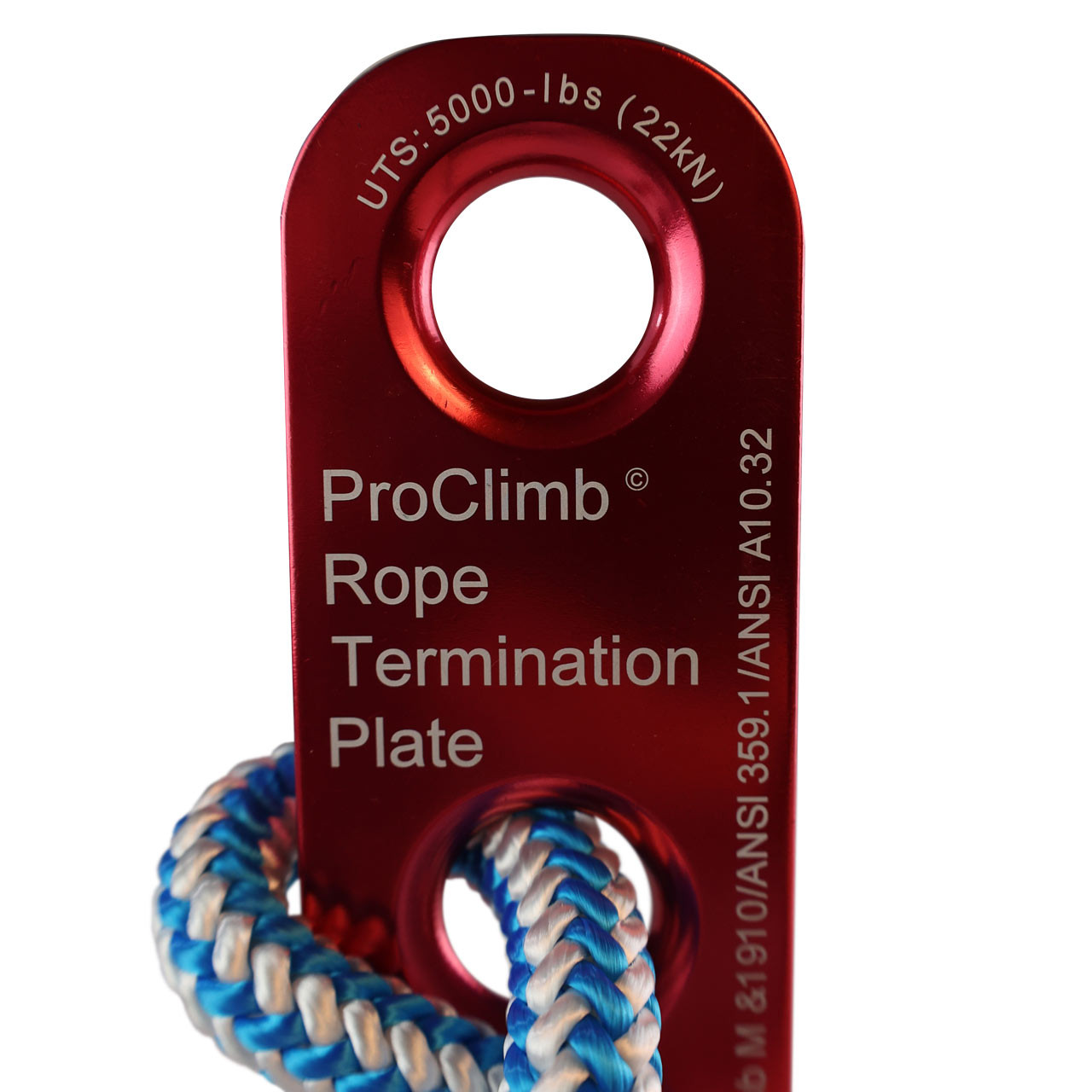 Rope Termination Plate Fall Protection Rope Anchors U.S. Rigging Supply