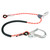 Tower Positioning Lanyard w/ ANSI Aluminum Rebar Hook