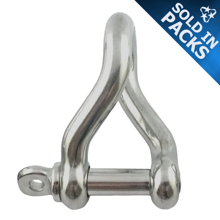 316 Stainless Steel Swivel Eye Snap Shackles By Durabrite Rigging Marine U S Rigging Supply
