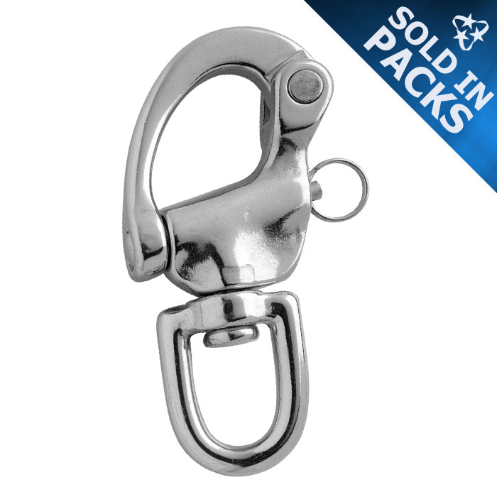 Buy Wholesale China Heavy Duty 316 Stainless Steel Swivel Shackle Bolt Snap  Hook For Outdoor Camping Fishing Sports & Swivel Snap Hooks at USD 5.9