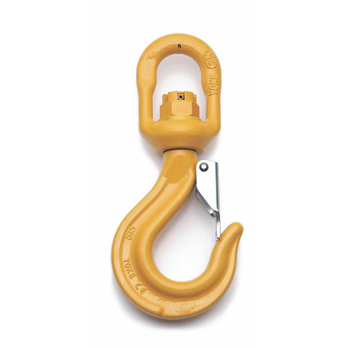 8T - Grade 80 Eye Swivel Hook by YOKE - Lifting Products