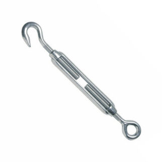 316 Stainless Steel Hook/Eye Turnbuckles (Metric Thread) - (SOLD IN PACKS)