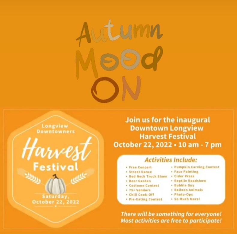 Inaugural Downtown Longview Harvest Festival 