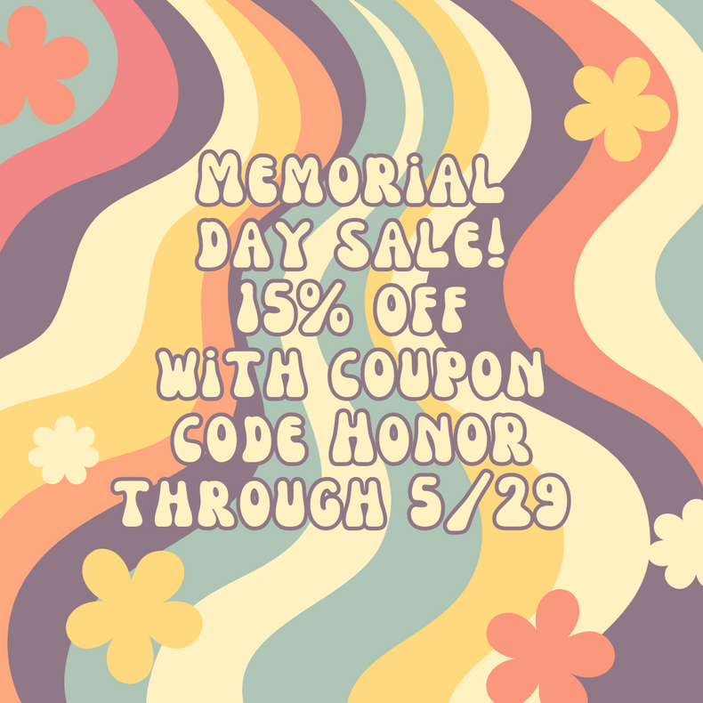 Memorial Day Sale!