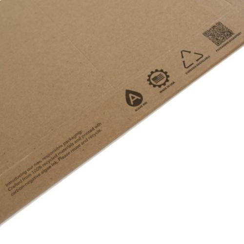 CLEARANCE 100 Recycled Gusseted Apparel Mailer with Dual Seal 12.5 x 4 x 17.75" Sample