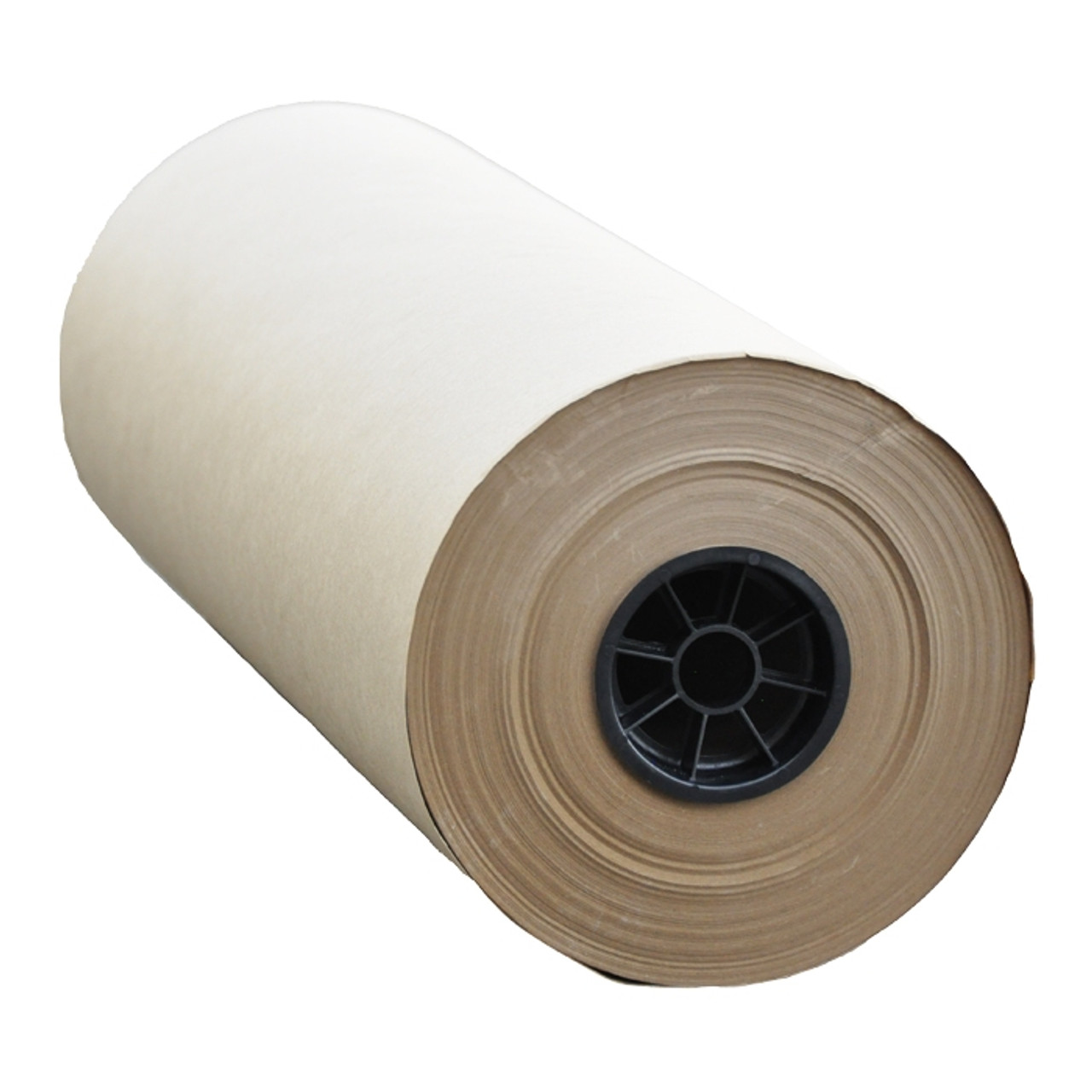 brown shipping paper roll