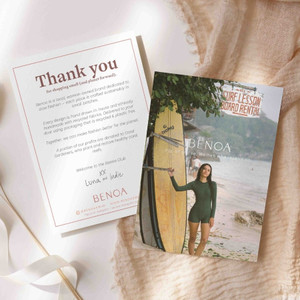 4.25 x 5.5 - 100% Recycled Notecards - 80# White - Custom Printed (Monochrome) - 1 Sided