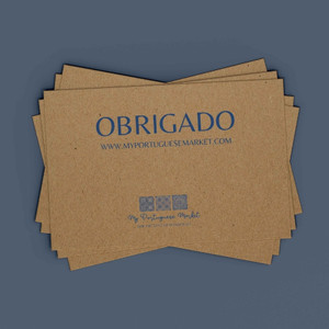 4.25 x 5.5 - 90% Recycled Notecards - 80# Kraft - Custom Printed (Color) - 1 Sided