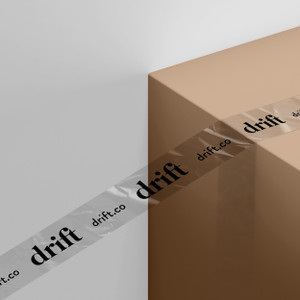 Custom - Cello Tape - 3" x 180' - 2 Color - 10lb - Case of 12 (Min 5 Cases)