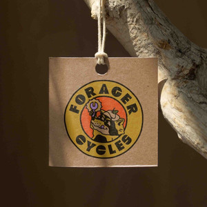 2 x 2 - 100% Recycled Hang Tags - 80# Kraft - Custom Printed (Monochrome) - 1 Sided - 1/4" Hole