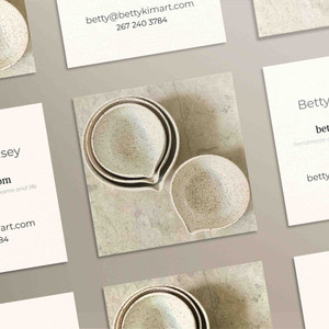 2 x 2 - 100% Recycled Business Cards - 110# White - Custom Printed (Color) - 2 Sided