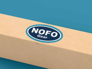 3x2" Oval Stickers - Varnished Paper Facestock - Zero Waste Liner - Die Cut