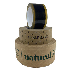 Brown Kraft Paper Tape (Water-Activated) Eco-Friendly Tape (2 Inch / 4 –  The Art Connect
