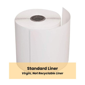 High Tack Direct Thermal Labels on Standard Liner - 4" x 6"