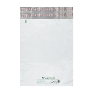 Off White 100% Recycled Poly Mailer - 10 x 13" (RCS100)