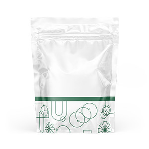 Metalized PCR Stand Up Pouch - 7" x 9" x 3"