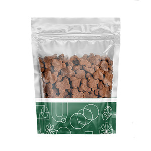 Clear PCR Stand Up Pouch - 7" x 9" x 3"