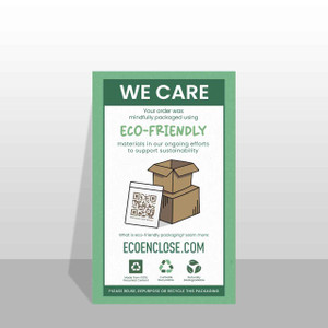 WE CARE Cards with QR Code WE CARE Cards with QR Code