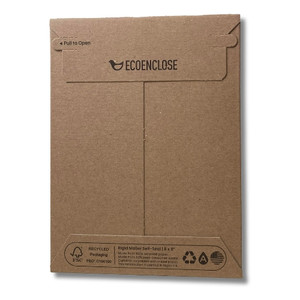 Self Seal - 100% Recycled Rigid Mailer - 6" x 8"