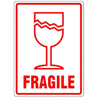 fragile sign printable