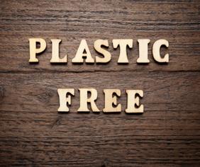 plastic free sign