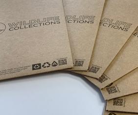 custom paper mailers with QR code