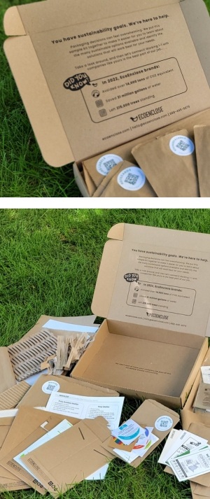 free samples of disposable food containers