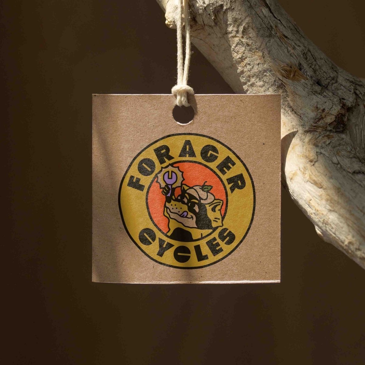 Custom hangtag.