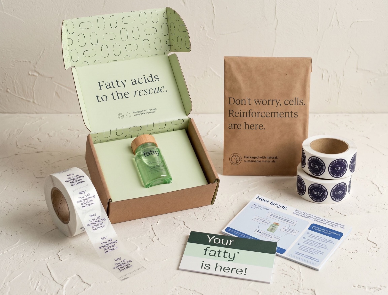 Eco-friendly packaging solutions designed for fatty15