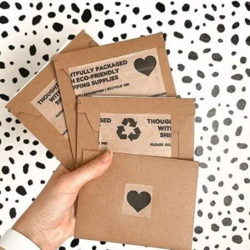 Chipboard Art Backing Cards – Sustainably Packaged