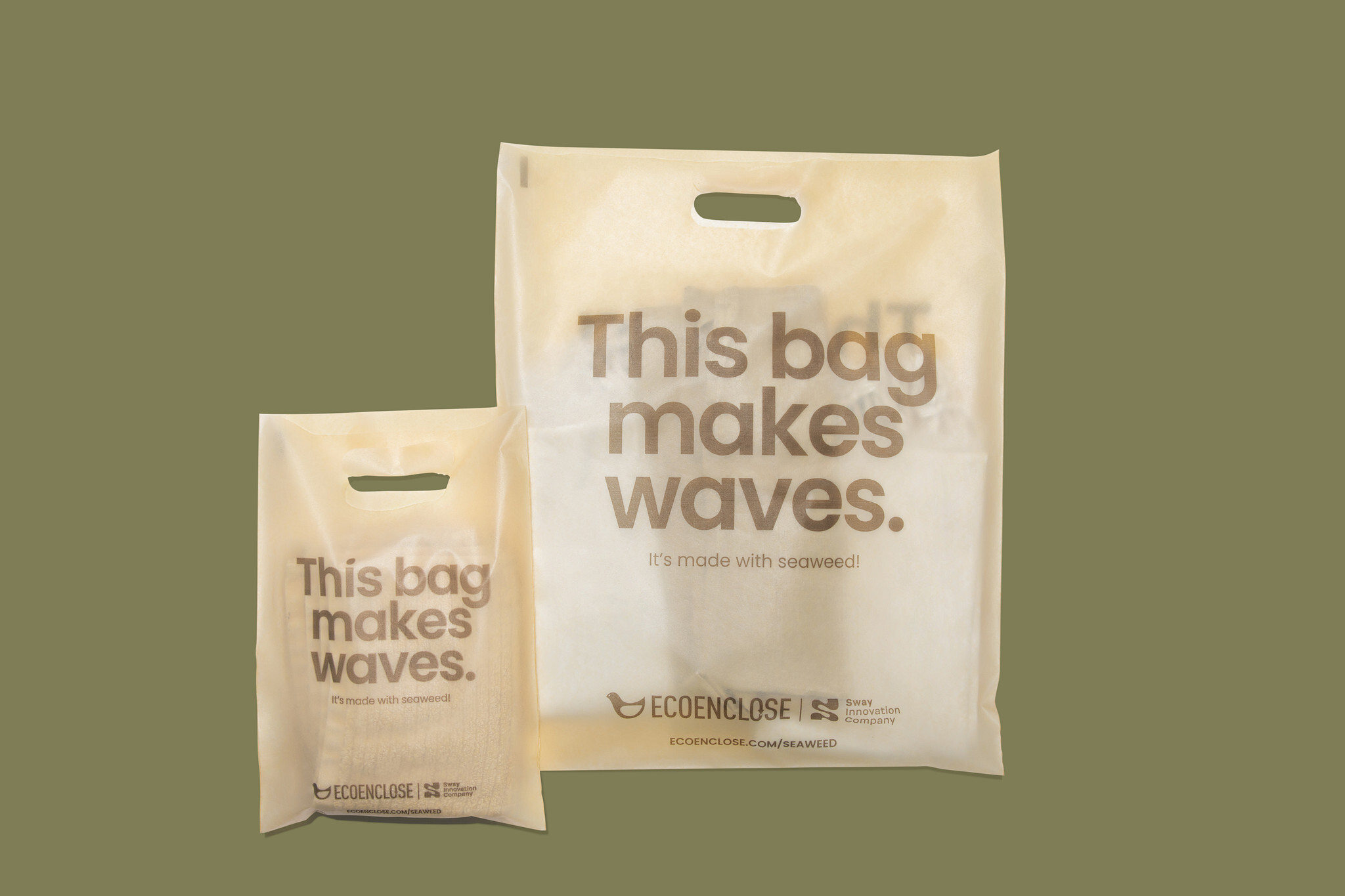 Custom Sway Die Cut Handle Bags