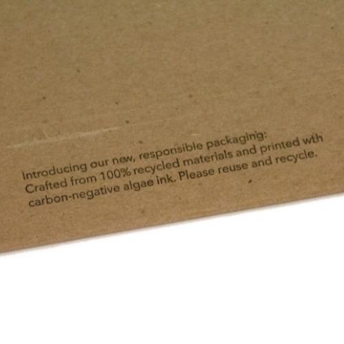 CLEARANCE - 100% Recycled Gusseted Apparel Mailer with Dual Seal - 12.5 x 4 x 17.75" - Case of 75