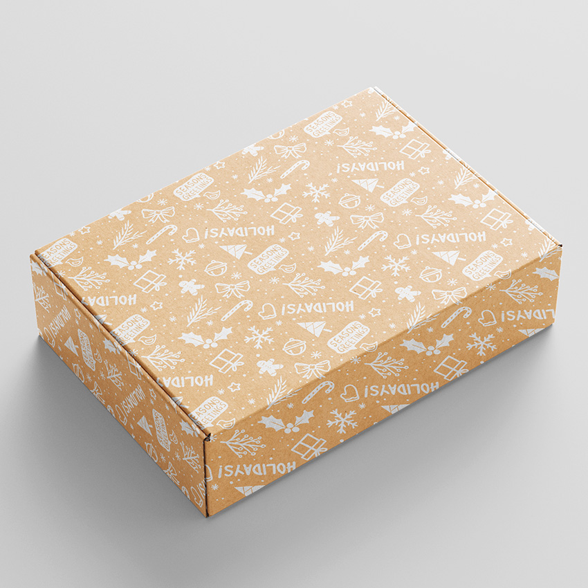 Holiday Shipping Boxes - TL 32 ECT E - 6 x 4 x 2"