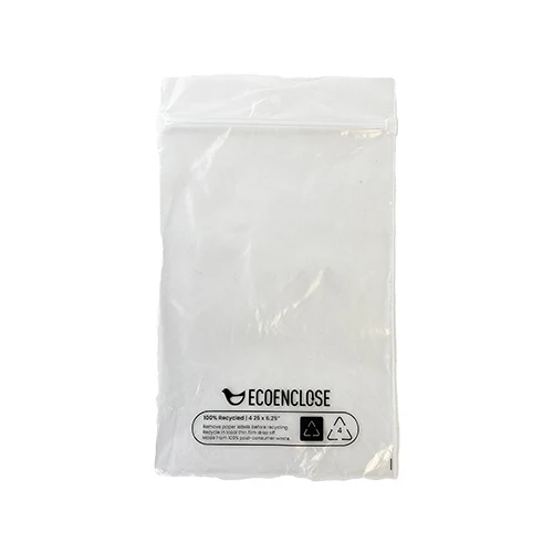 Zipper Poly Bag - 4.25" x 6.25" - Case of 1000 Bags