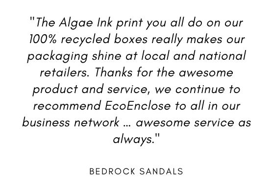 Custom Print Algae Ink Testimonial