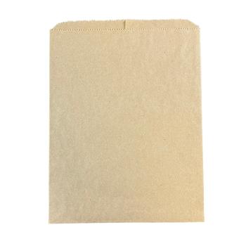 front of kraft paper bag
